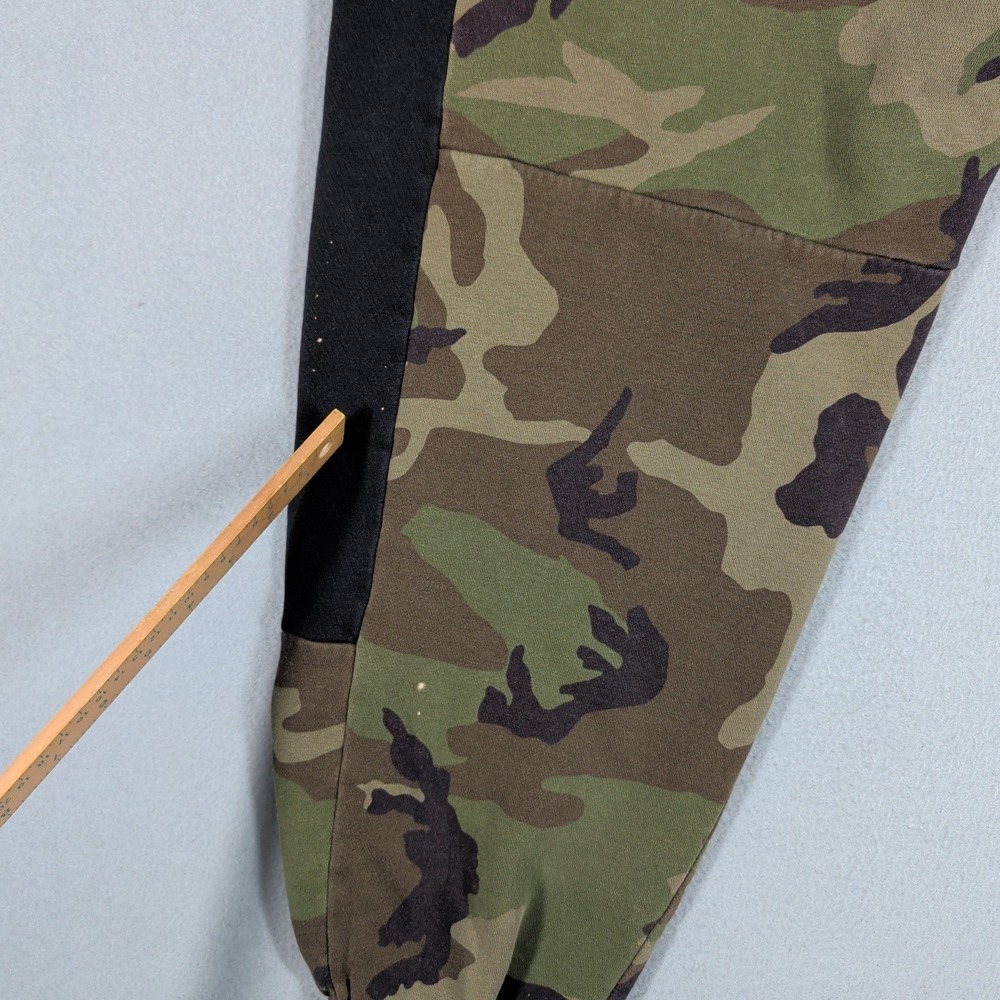 Jordan Sweatpants Mens L Green Camo Nike Air Jumpman Fleece Joggers Activewear - Picture 14 of 15